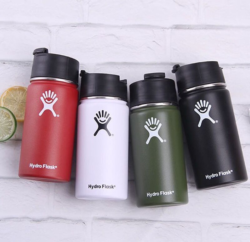 vaso de vacío de boca ancha de acero inoxidable aislado para deportes al aire libre de 12oz para niños, botella de agua para de de cumpleaños Taza de Viaje