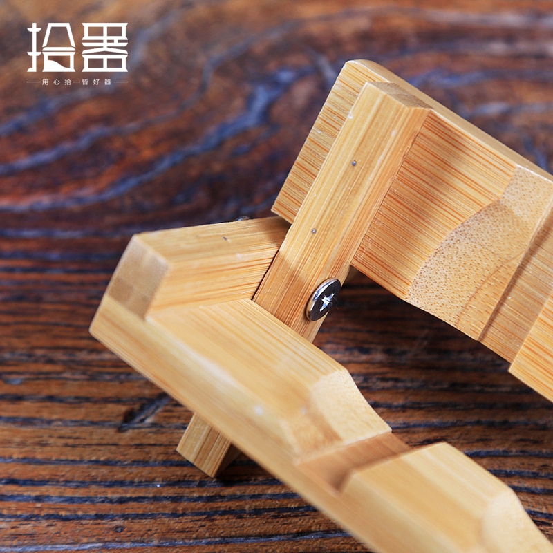 Plateau à thé chinois en bambou, fait à la main, Table à thé, planche à thé, théière Puer, conteneur de rangement, tasse, assiette, outils de cuisine, accessoires, 1 pièce