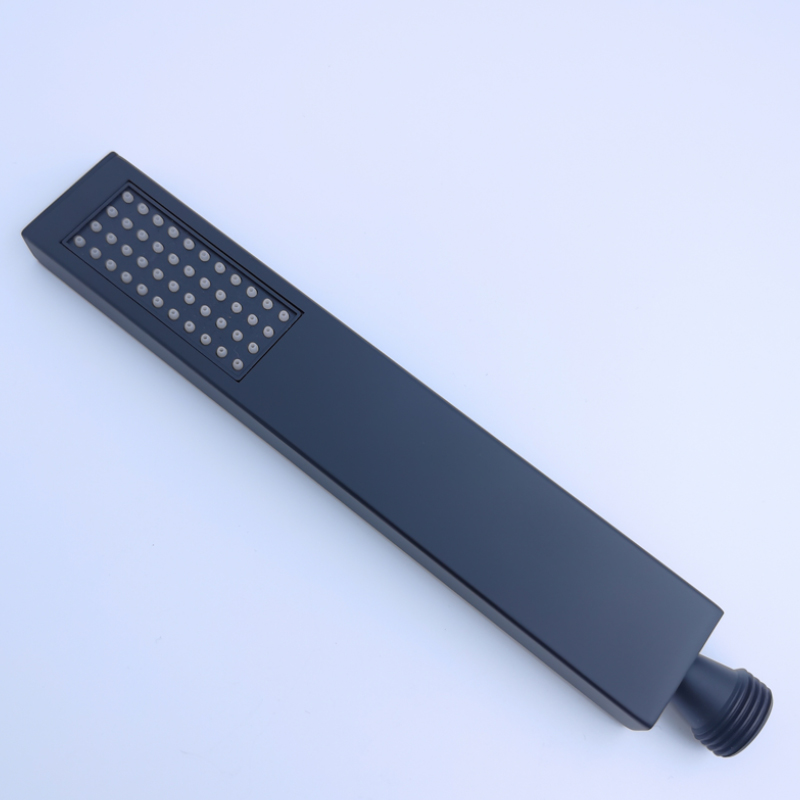Ensemble de barre coulissante 1/2/3 fonctions laiton ABS plastique douche à main noir mat acier inoxydable barre réglable accessoires de salle de bains