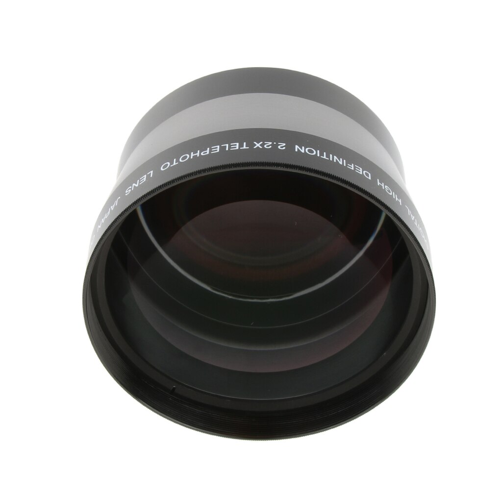 72mm 2,2x téléobjectif Telep téléconvertisseur pour Nikon Nikkor 24-120mm AF-S, 18-200mm appareil photo universel