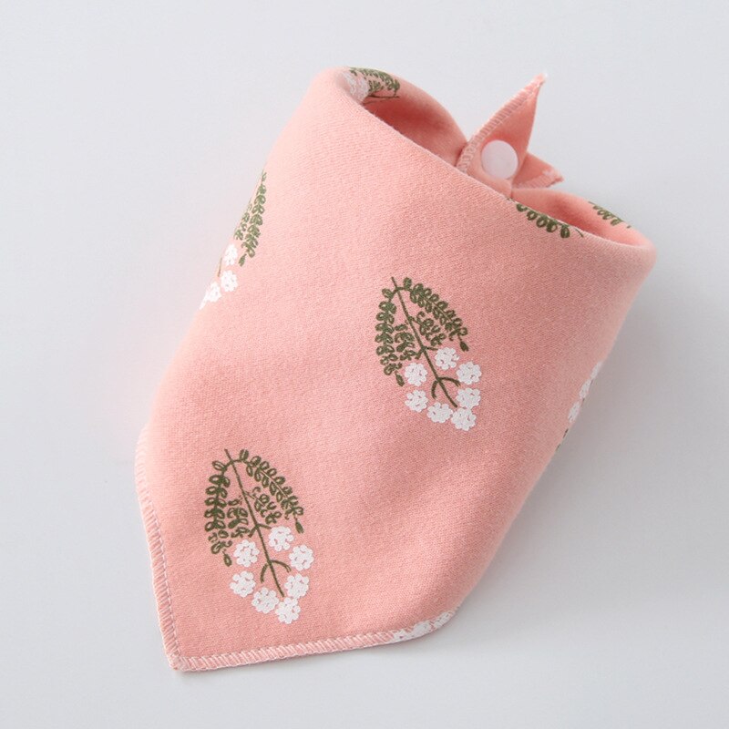 Bandana Triangular para perro, Baberos de cachorro, dibujos Luna, estampado de hojas, toalla ajustable, lavable, pequeño, pañuelo de gato, Collar