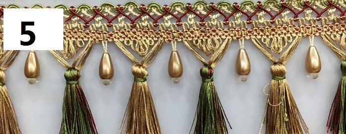 Adornos para cortinas, accesorios de decoración, accesorios para cortinas, cuentas de joyería L2151: 5