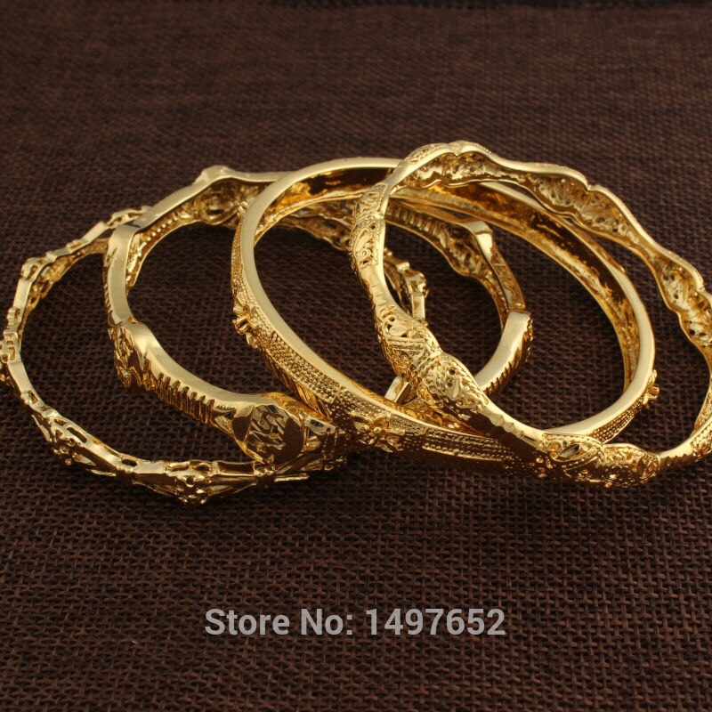 Nahen Osten Banglet für Frauen Männer Gold Farbe Dubai Armband Afrikanischen/Arabischen/Äthiopischen Armband schmuck