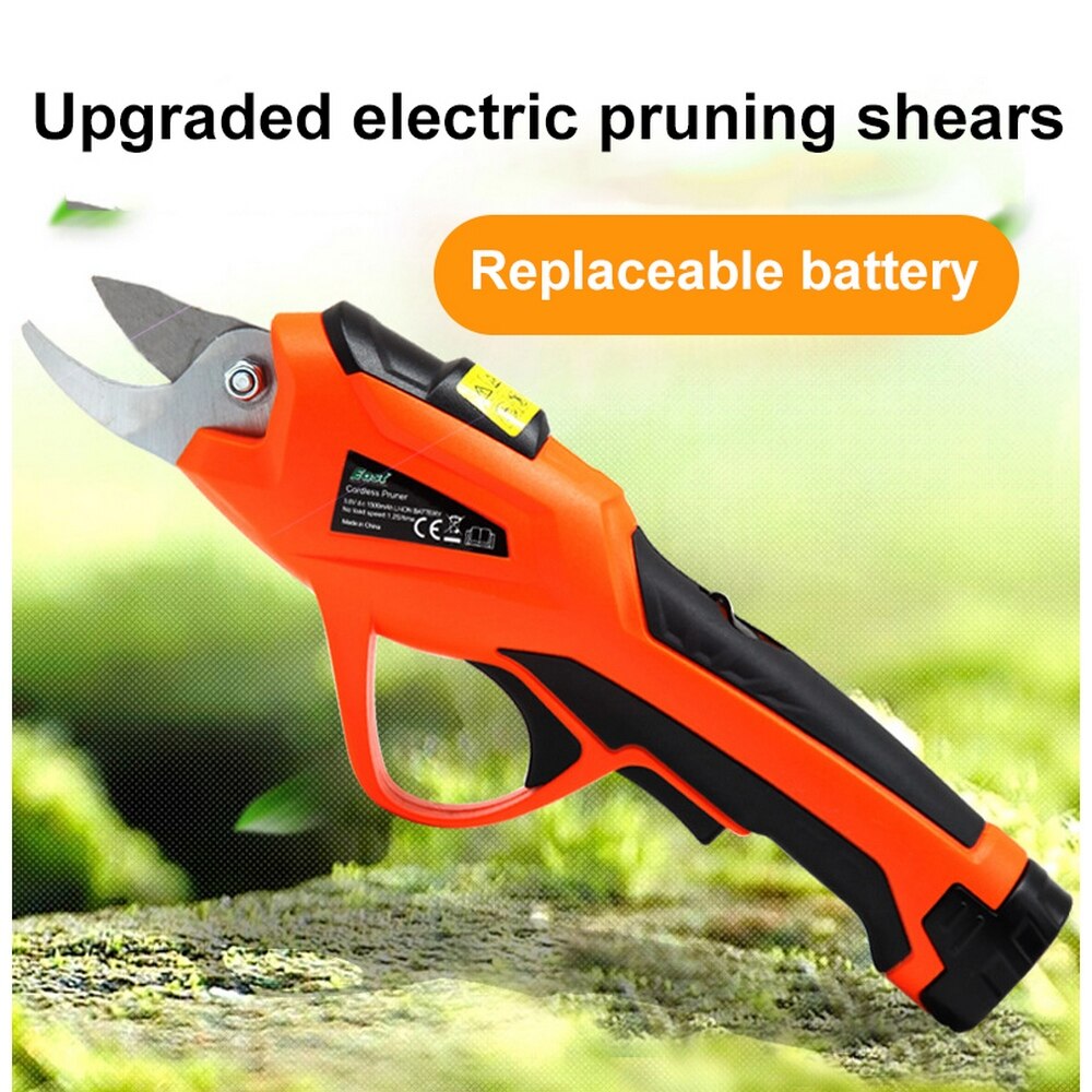 3.6V Pruning Shears Fruit Tree Scissors Pruning Machine Garden Gardening Tools Pruning Branches Scissors