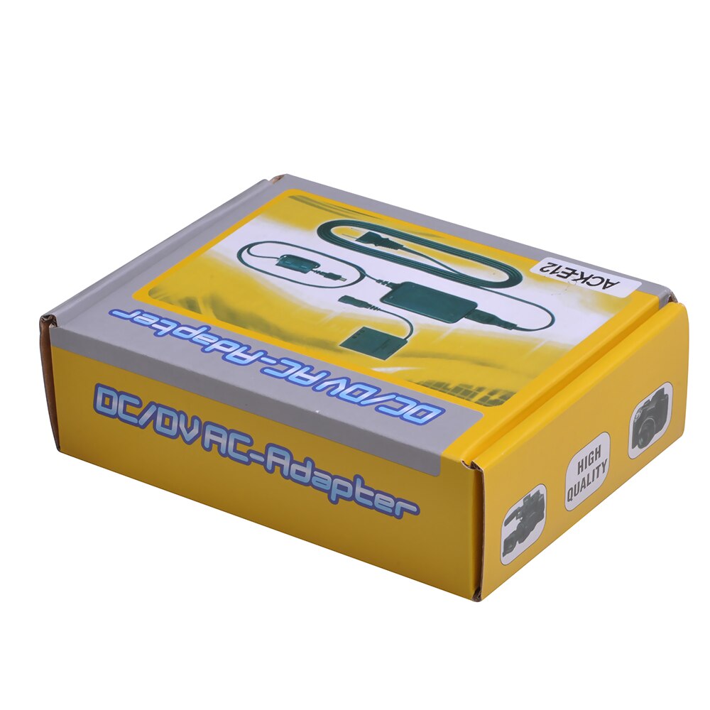 Acke 12 ack -e12 ack  e12 ac strømadapter kit til canon eos-m eos m  m2 m10 m50 m100 digitale kameraer
