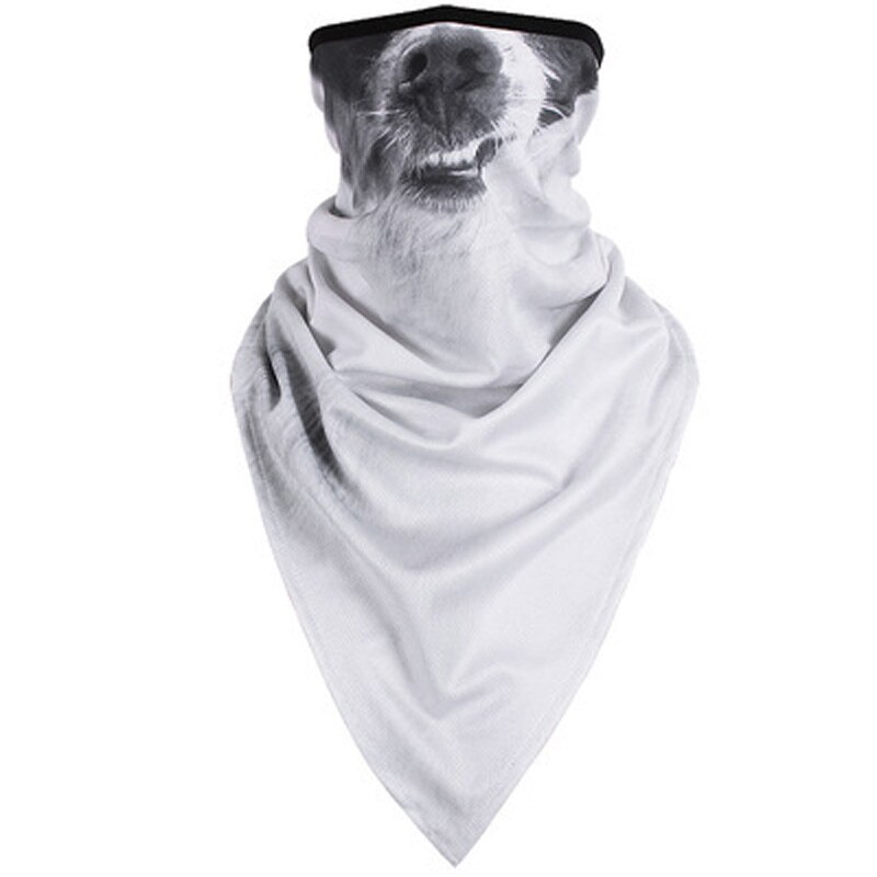 Moto vélo vélo écharpe motif Animal séchage rapide visage masque froid Protection cyclisme masque Snowboard coupe-vent