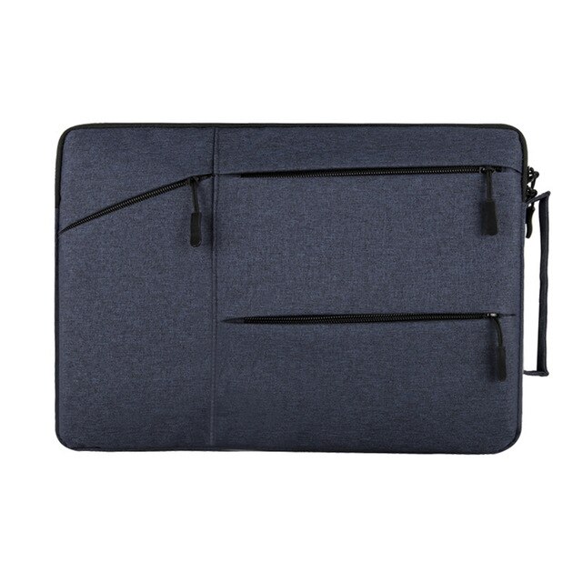 Protective Laptop Sleeve Shoulder Bag Carrying Case For Hp Pro 12 13 15 Inch, Macbook Air, Asus, Acer, Lenovo, Dell: navy-13 INCH