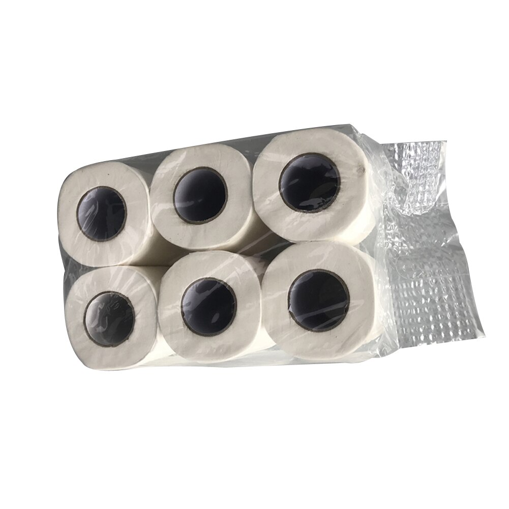 Wall Mounted Toilet Paper Roll Holder Bathroom Tissue Box Dispenser Waterproof: 6PCS