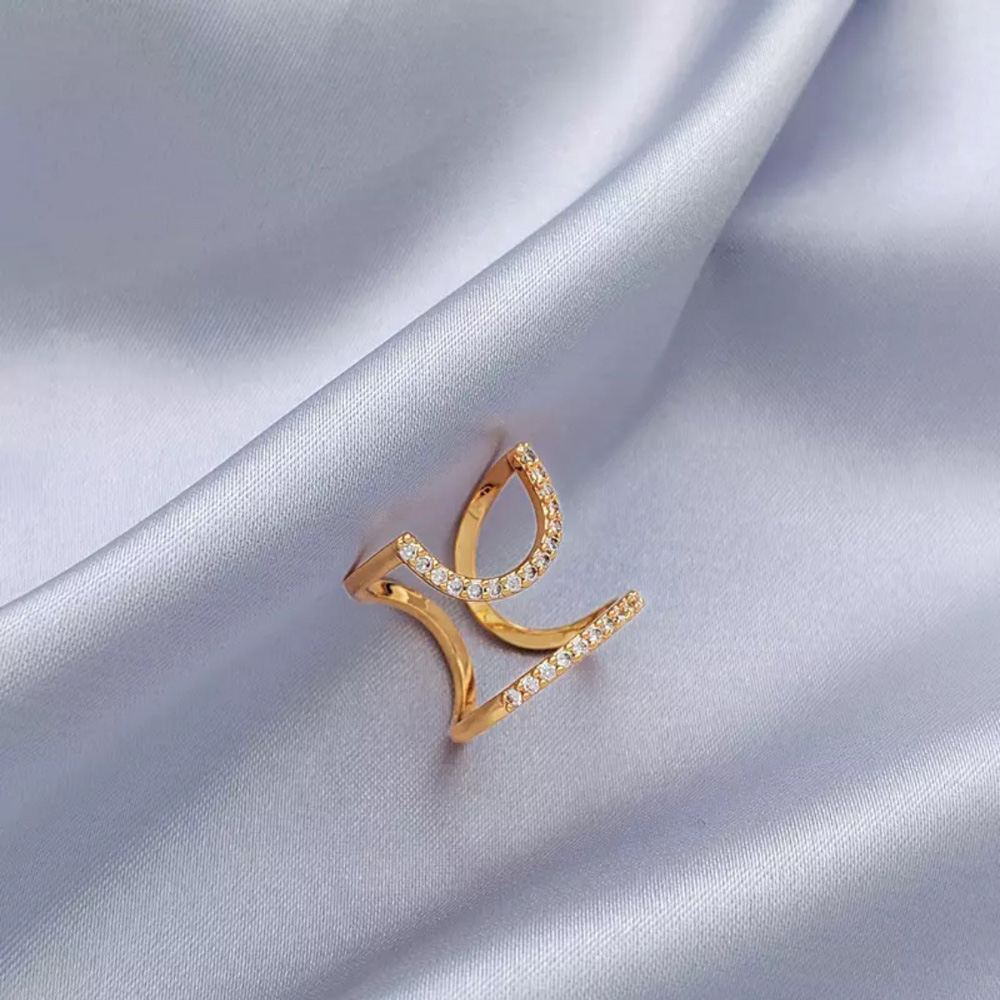 Anillos góticos de Metal para uñas finas para mujer, cubierta protectora diaria para la punta del dedo, joyería de: gold B