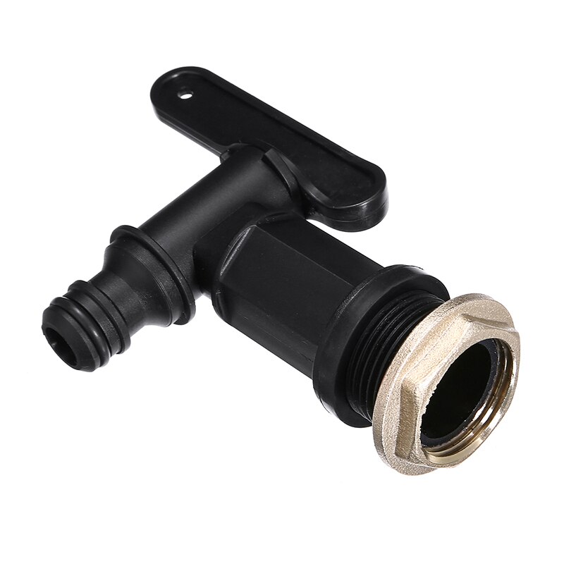 3/4 "gewinde Kunststoff IBC Panzer klopfen Adapter Garten Bewässerung Wasser Panzer Verbindung Ventil passend zu