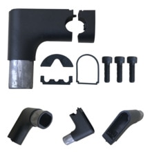 Soporte de vástago para patinete eléctrico Xiaomi Mijia 365, piezas de repuesto para manillar, horquilla delantera, Conector de vástago