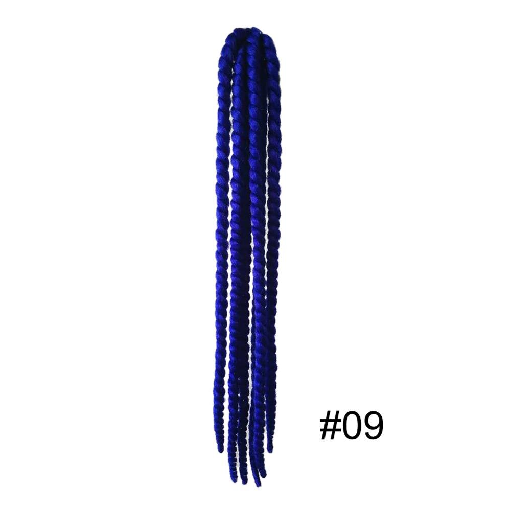 Casco para motocicleta, trenza con ventosa, trenza de cola de caballo, trenza todoterreno, casco de trenza sucia para motocicleta, decoración estilo punk Twist hairstyle: QM204007-09
