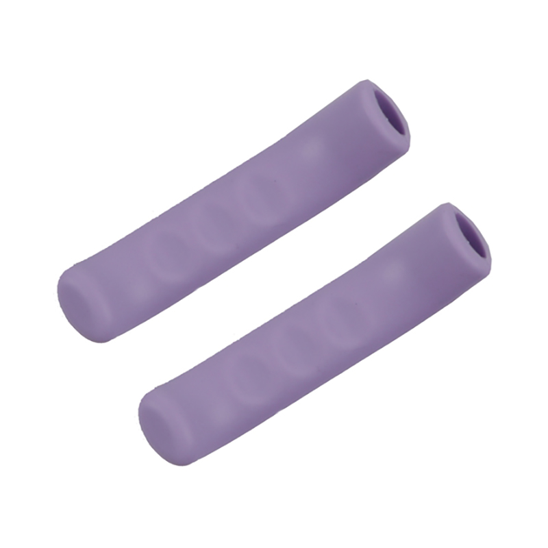 Housse de Protection universelle en Gel de silice, pour poignée de frein de vélo, vtt, cyclisme sur route, équipement fixe: Purple