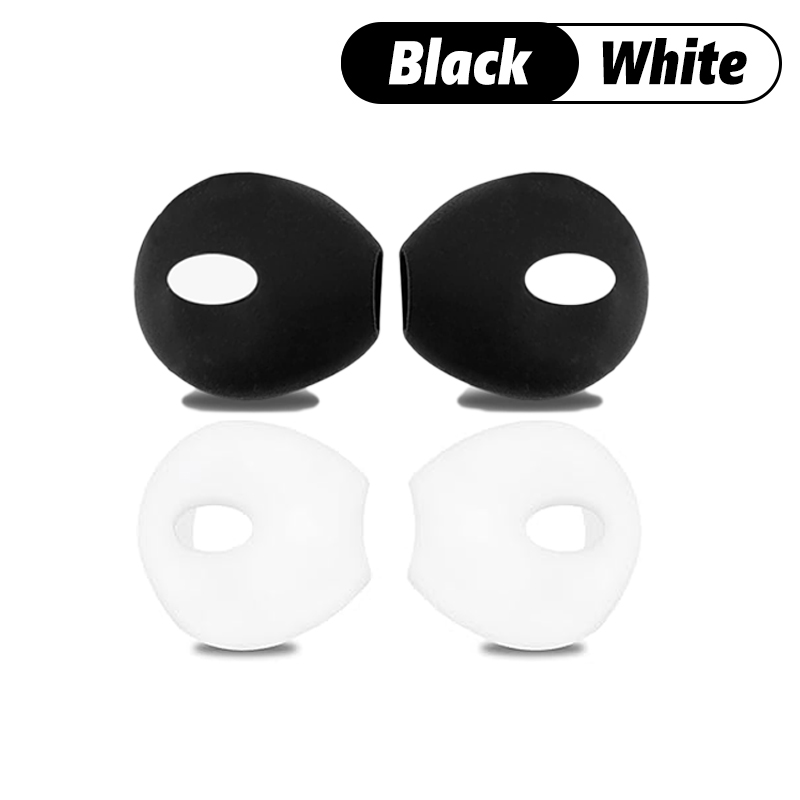 Antypoślizgowe etui na słuchawki robić Airpods Silikonowe, antypoślizgowe gumowe końcówki douszne Nakładki na słuchawki douszne robić iPhone'a Wkładki ochronne douszne: M / koral