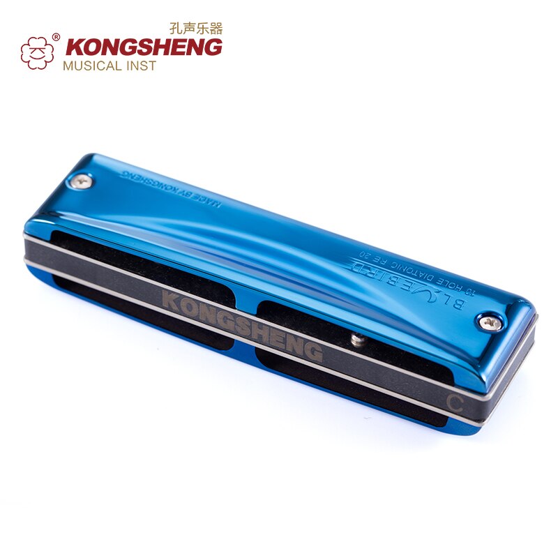 KONGSHENG, armónica de azules con 10 orificios, Arpa diatónica Bluebird, instrumento Musical , llave de C/Db/D/Eb/E/F/Gb/G/Ab/A/B