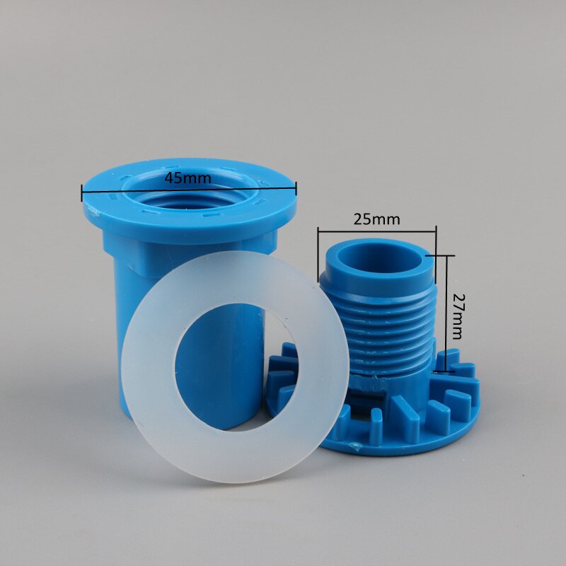 25mm Fish Tank Joint Equipment Bulkhead Water Pipe Adapter Aquarium Outlet Water Tank drain Seafood pool Fitting