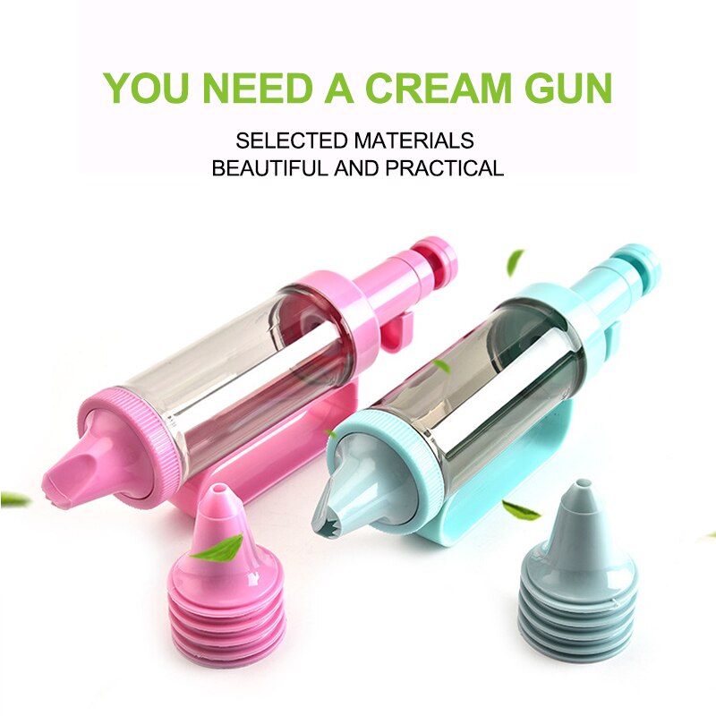 Cookie presse Kit pistolet Machine faisant gâteau décoration presse moules & pâtisserie tuyauterie buses Cookie outil Biscuit fabricant cuire cuisine