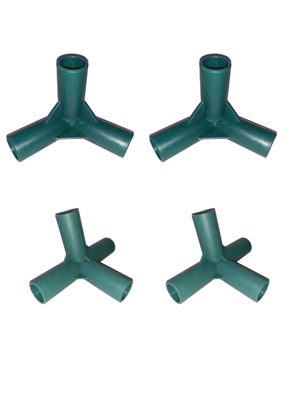16MM Bevel Three-way Plastic Frame Flower Support Corner Connector Plant Post Holder Greenhouse Connector