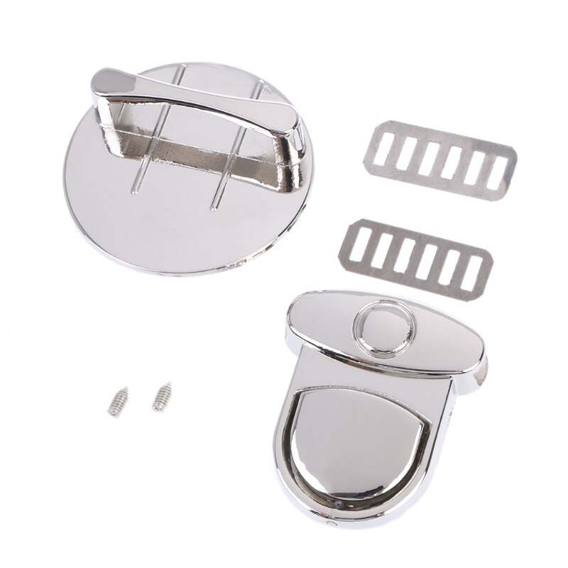 Buckle Twist Lock Hardware For Bag Shoulder Handbag DIY Craft Turn Locks Clasp