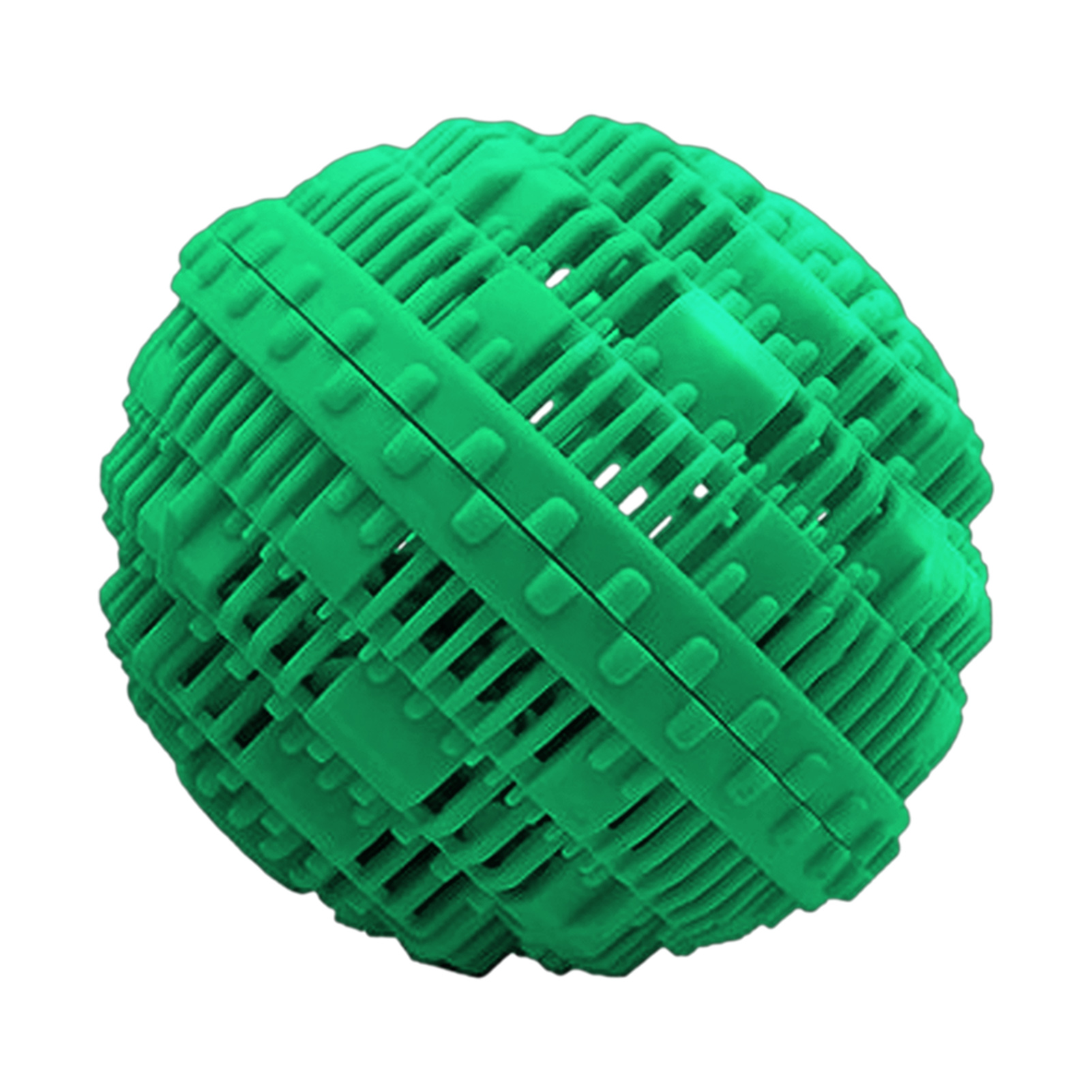 Reusable Laundry Cleaning Ball Prevent Clothing Tangles Washing Machine Balls Large Magic Decontamination Silicone Cleaning Ball: Green