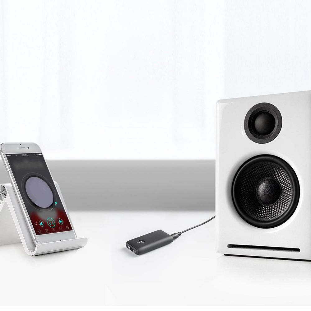 Bluetooth Transmitter 3.5MM Jack Audio Adapter Wireless Bluetooth 4.0 Stereo Audio Transmitter Adapter for Headphones TV