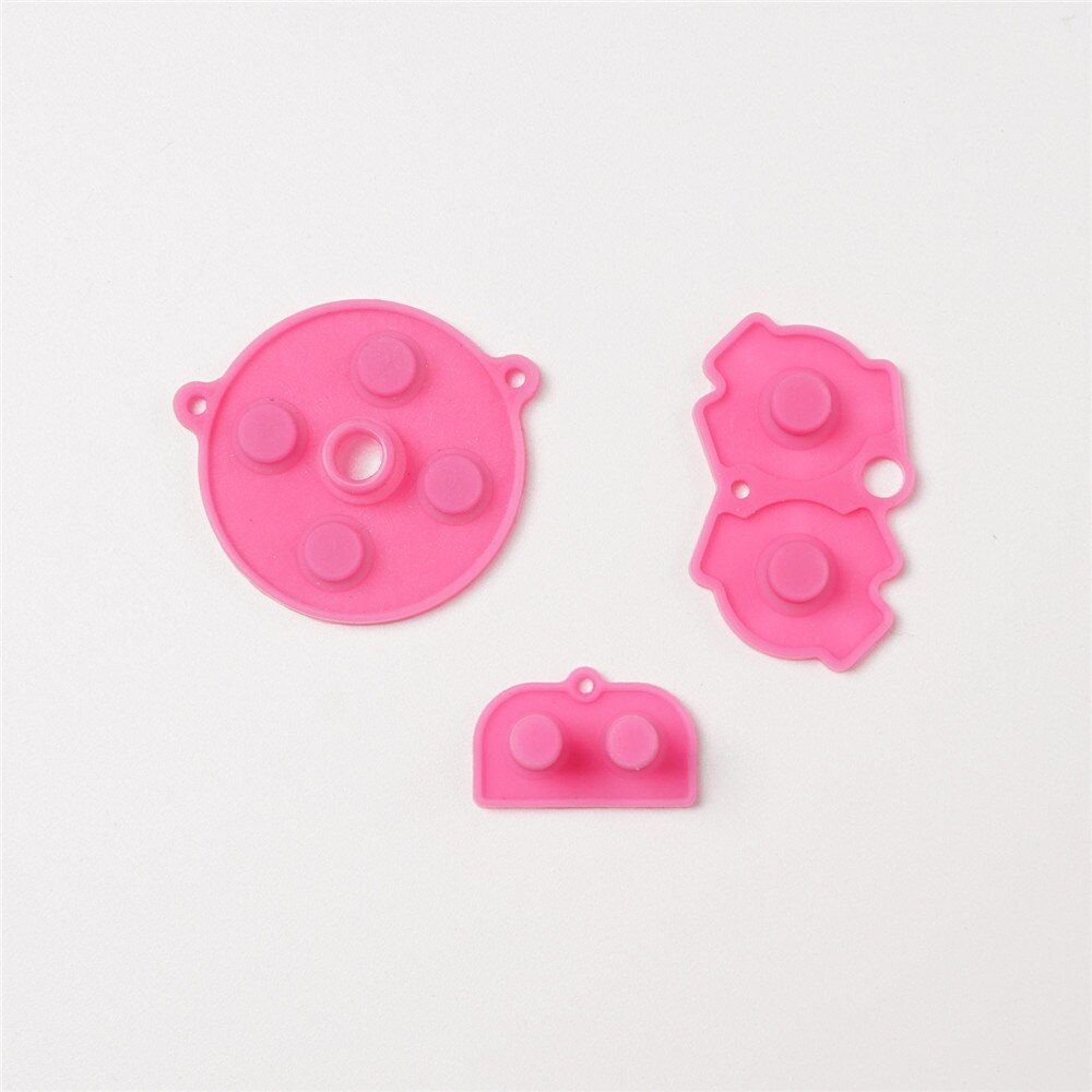 Ersatz Gummi Pads Für GBA GAMEBOY VORAUS ZUBEHÖR: pink