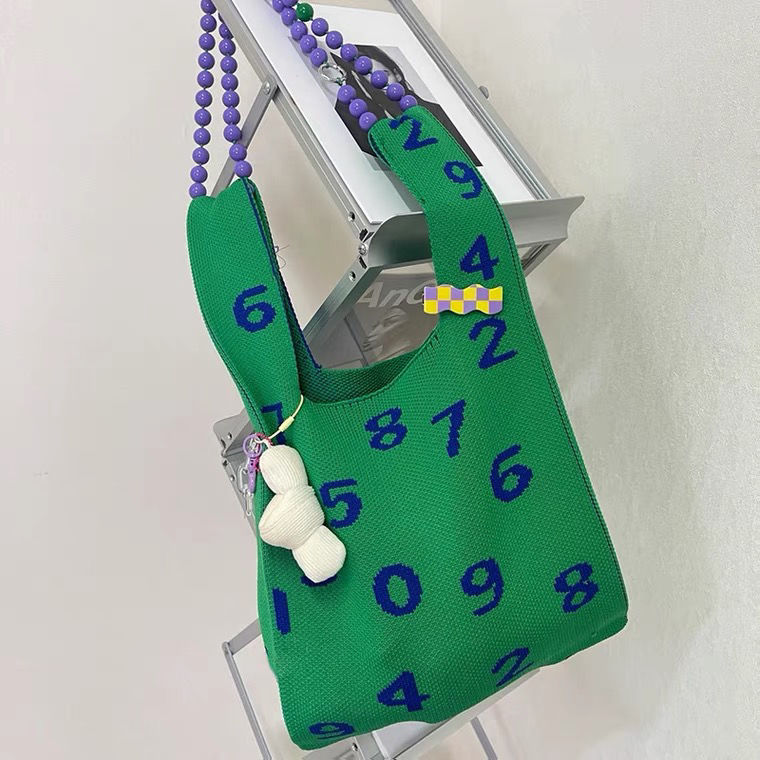 Bolso de tela de algodón coreano para mujer, bolsa de hombro de alta capacidad, suave, sólido, a la , pequeño y fresco que combina con todo