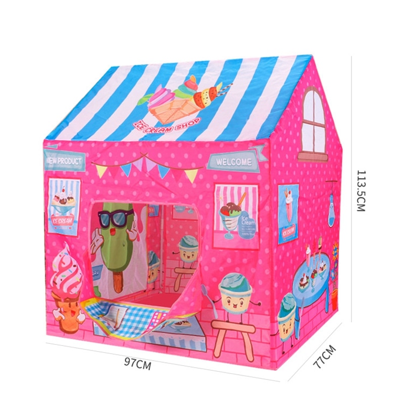 Kid Play Tent Children Playhouse Indoor Outdoor Toy Play House for Boy Girl Perfect for Birthday