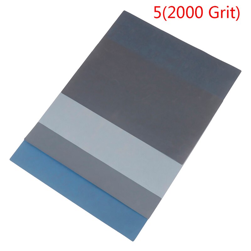 1 st grit 800-5000 våt och torr polering slipning våt / torr slipande sandpapper pappersark ytbehandling: 2000