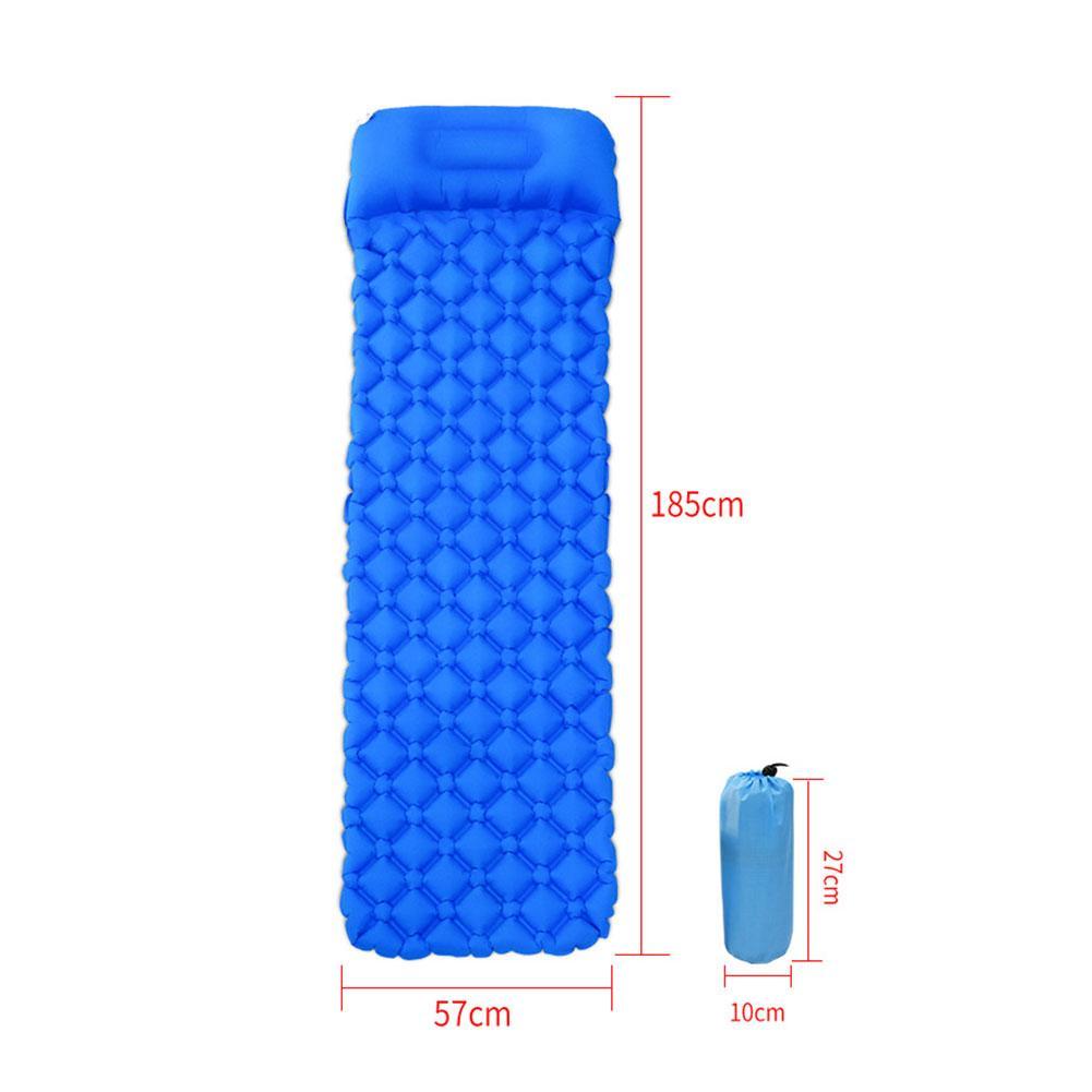 Colchonetas plegables con forma de diamante para acampar y senderismo, colchones ligeros y fáciles de almacenar