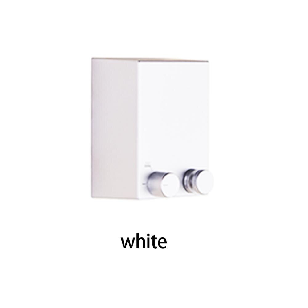 Udtrækkeligt indendørs tøjbøjle reb vægmonteret bøjle tørring håndklædestativ fleksibel tørresnor badeværelse tørretumbler: B hvid