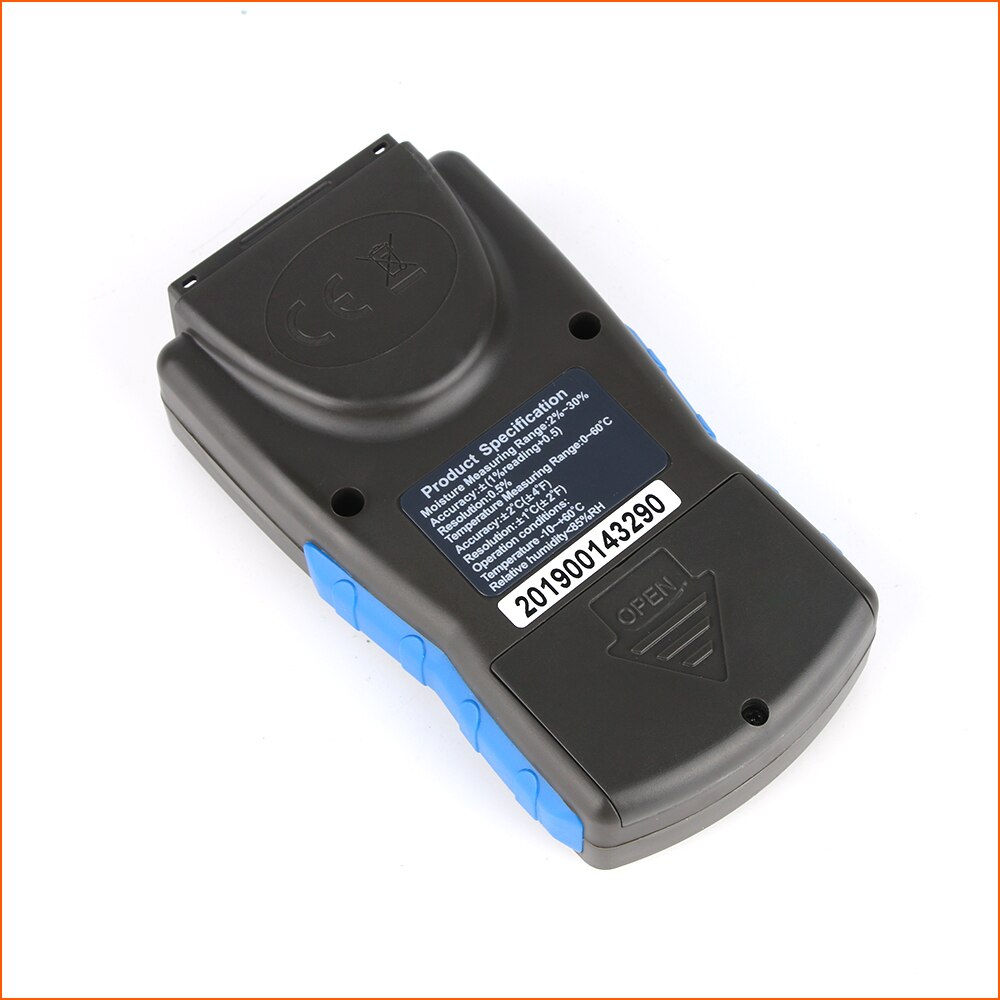 Holdpeak Graan Vochtmeter Digitale Vocht Hygrometer Tarwe Rijst Maïs 2 ~ 30% Vochtigheid Meter Damp Detector