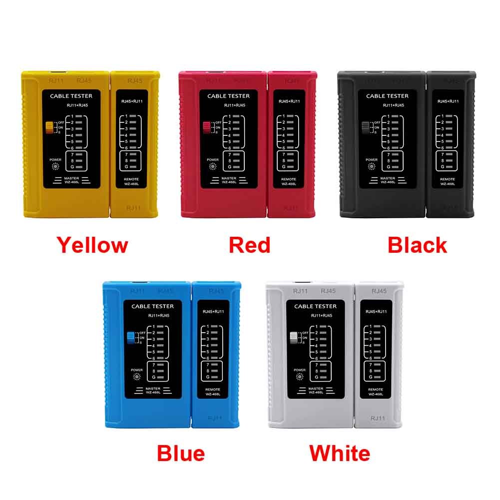 Wiring Problem Home Office RJ45 RJ11 Battery Powered Network Cable Tester Ethernet Lan Micro Interface Repair Tool Detection