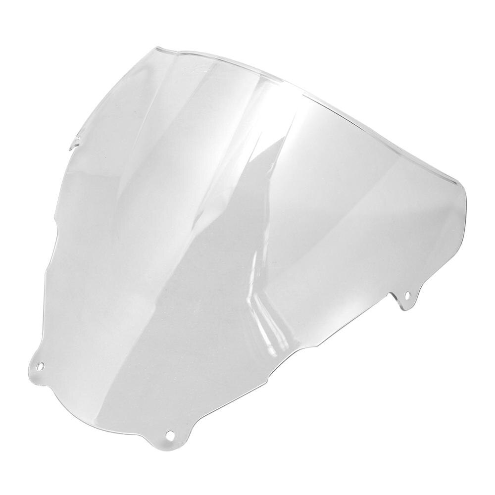Motorcycle Clear ABS Double Bubble Windshield Fairing Windscreen Screen For Suzuki SV650 SV650S 1999 2000 2001 2002