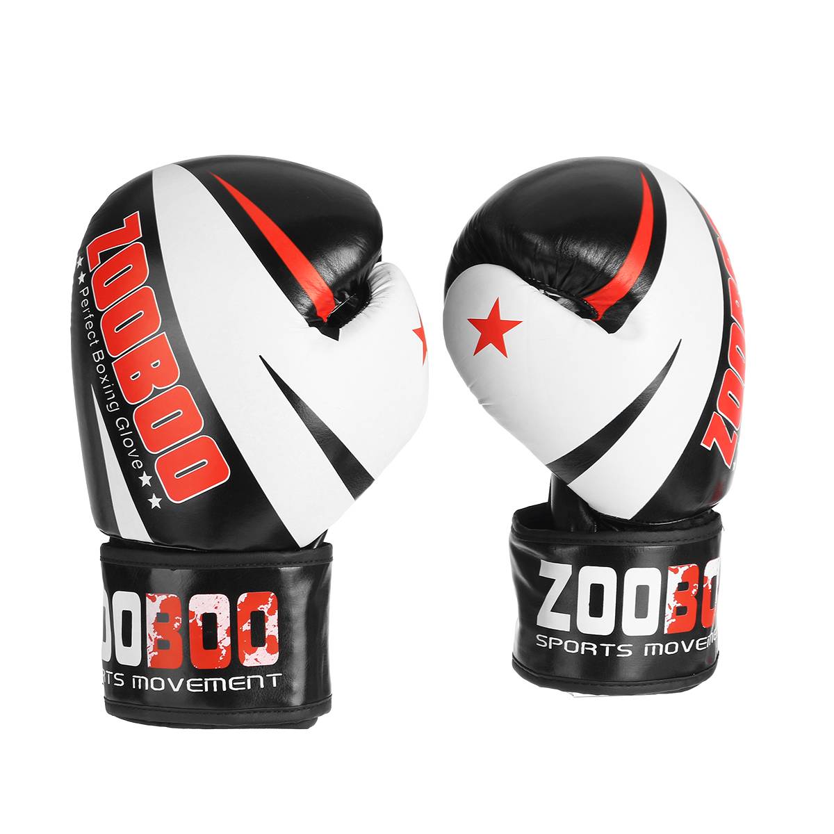 Adult Boxing Gloves PU Leather gloves Fight gloves Sandbag Liner Gloves For Men Women Training Fighting Tool: Black