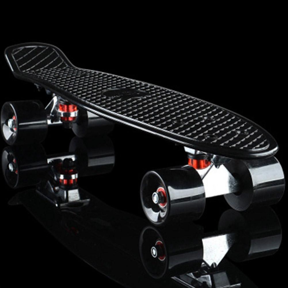 22 Inch Professionele Skateboard Met 4 Wielen Makkelijk Om Soepel Te Bewegen Skateboard Voor Kinderen Tieners Volwassenen