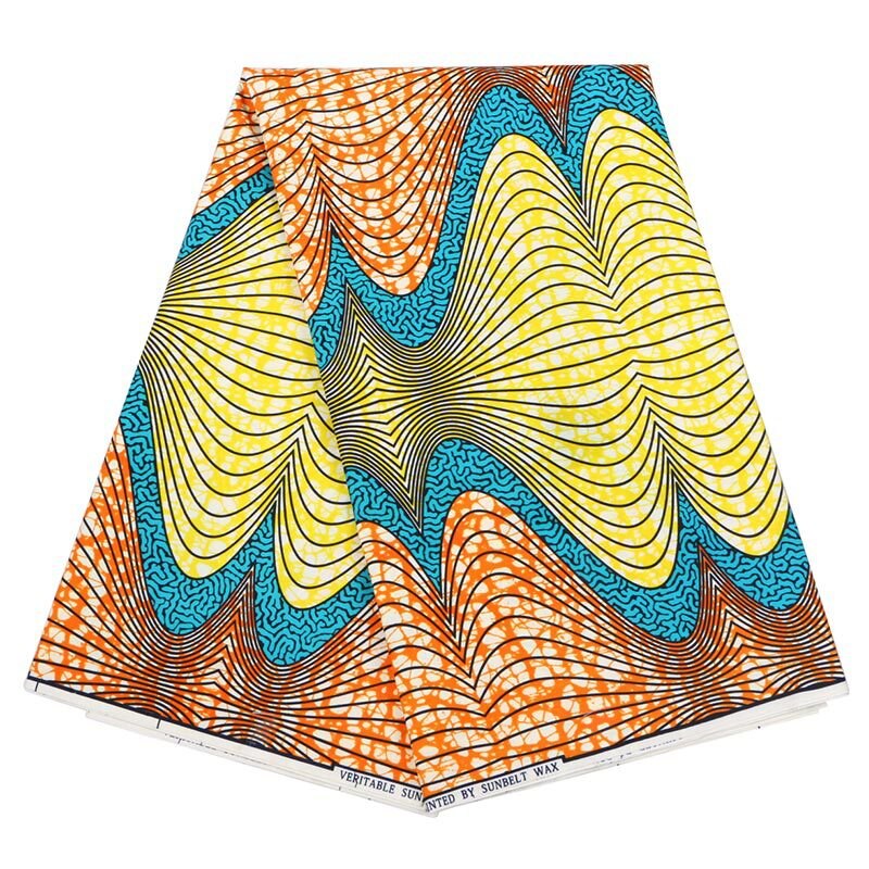 Tela africana nueva tela de impresión de ghana para el tejido del vestido de boda tela de cera de Holanda
