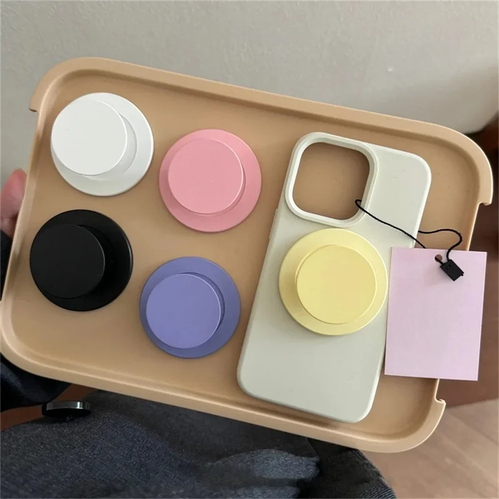 Koreanischer 3d- farbiger halter für magsafe magnet-handyhalterung, tok grip tok ständer für iphone kabelloses ladecase, fingerhalter