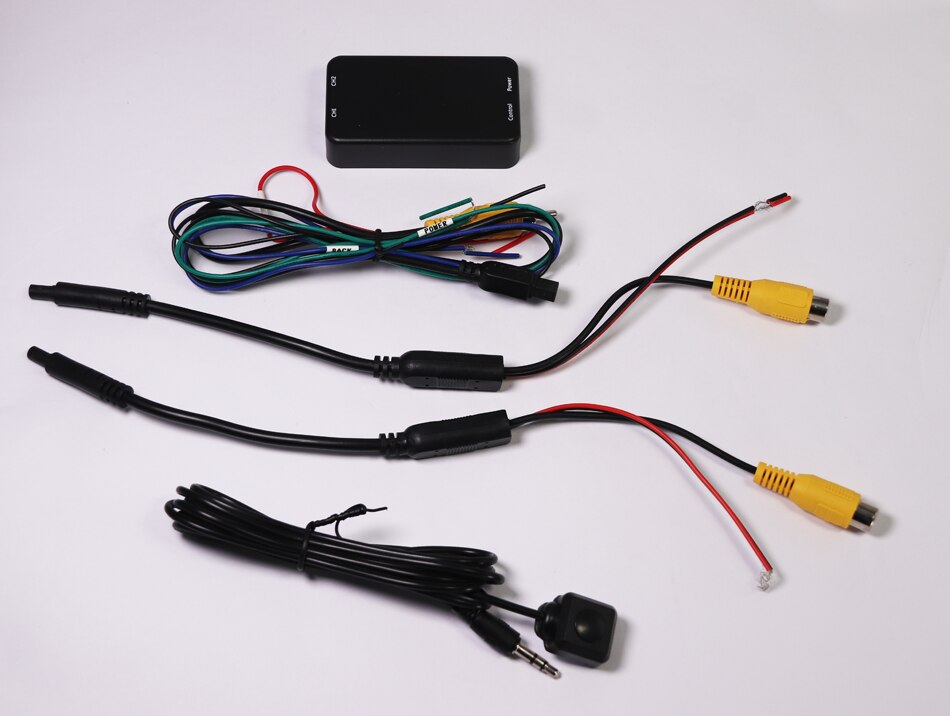 2 channel car camera video switch for front and rear car camera system