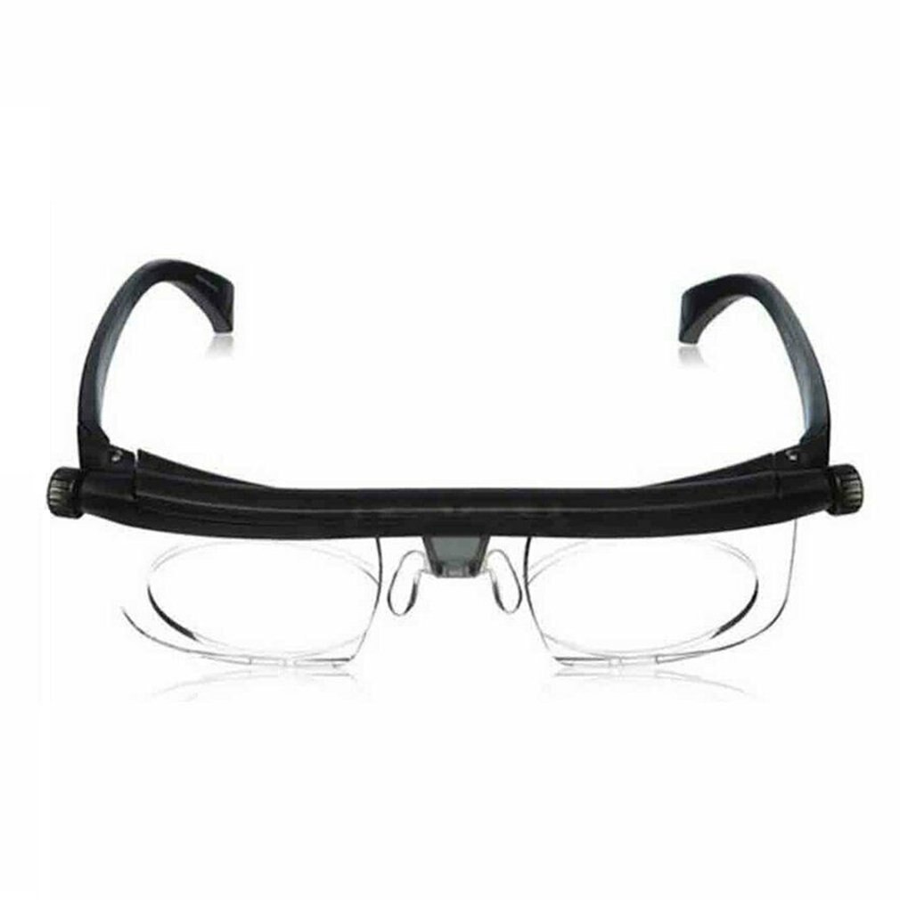 Portable Adjustable Degree Glasses Universal Focal Length Correction Myopia Reading Glasses Reading Glasses: Default Title