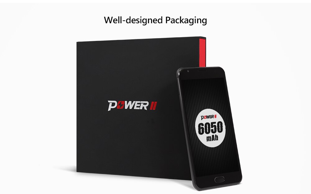 Appareil photo original Ulefone Power 2 petit/avant pour téléphone Ulefone Power 2 5.5 pouces MTK6750T Octa Core Android 7.0