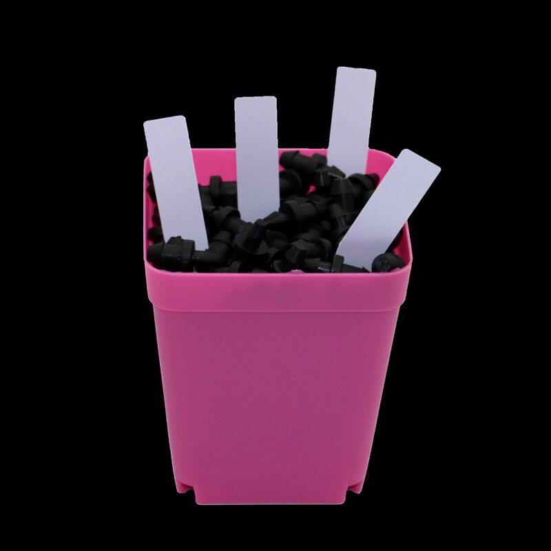 60 stk potter potteplanter mini bar etiket klistermærker blomster landskab prydsmykker reparation visitkort logo tegn