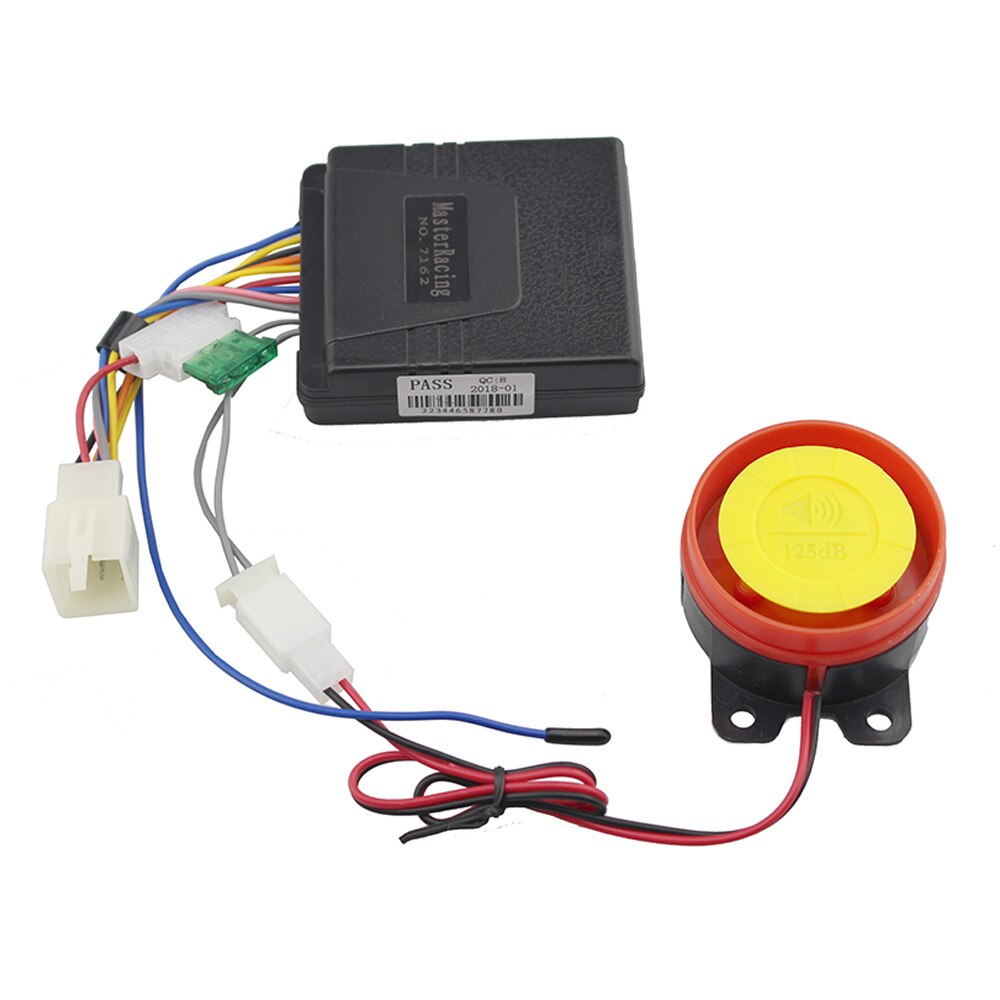 Motorcycle Alarm System Anti-theft Security Alarm Remote Control Theft Protection Engine Start Alarm Cafe Racer Chopper Bobber