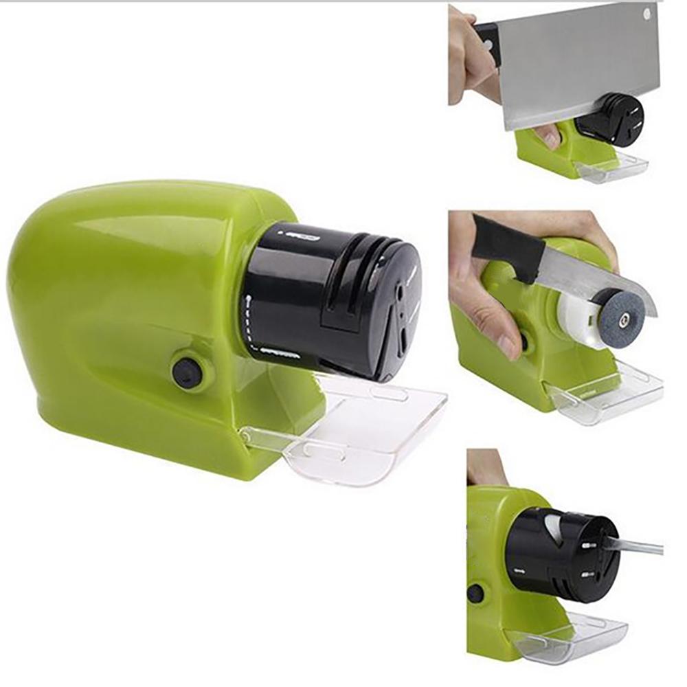 Electric Knife Sharpener Multifunctional Cordless Motorized Knife Blade-Motorized Knife Blade Sharpener Stone Sharpening Tool