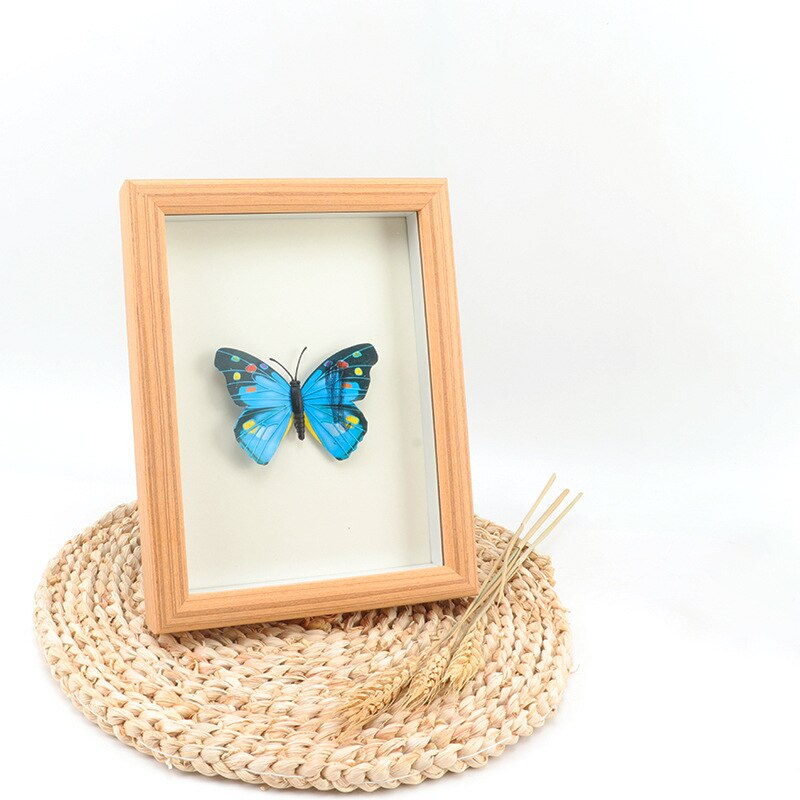 3D Hollow Photo Frame Specimen Wood Frame solid wood Frame Home Decoration