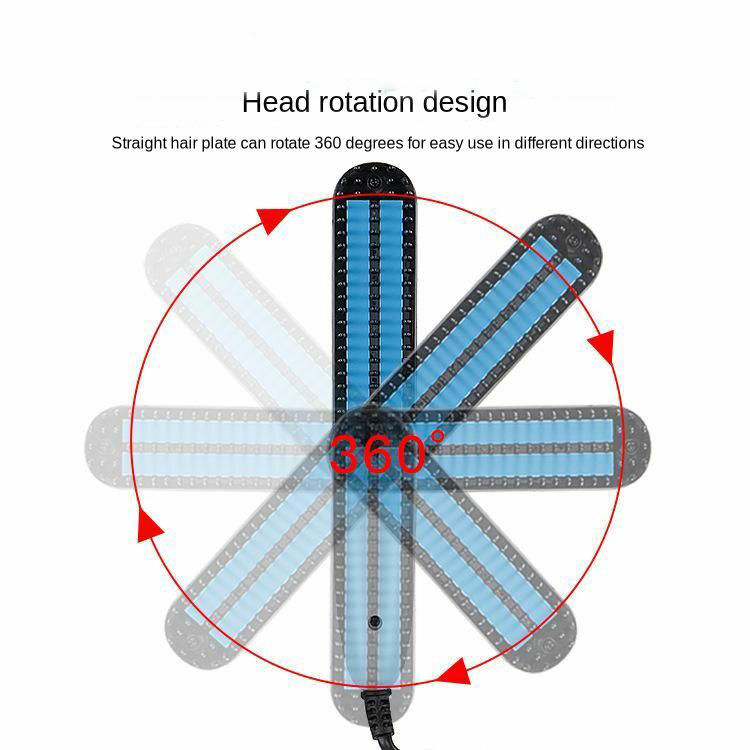Multifunctional Beard Straightener Heated Man's Hair Beard Flat Iron Quick Straightening Beard Brush Show Cap Tool