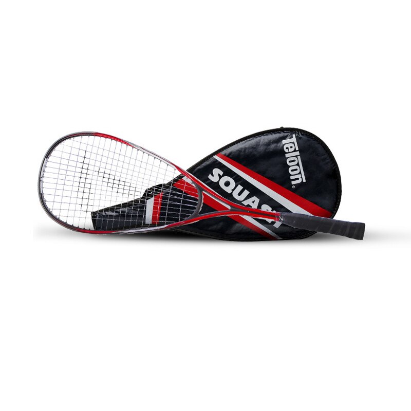 Squash Racket Racquet Carbon Aluminum Alloy For Squash Sport Training Beginner With Racket Bag -40