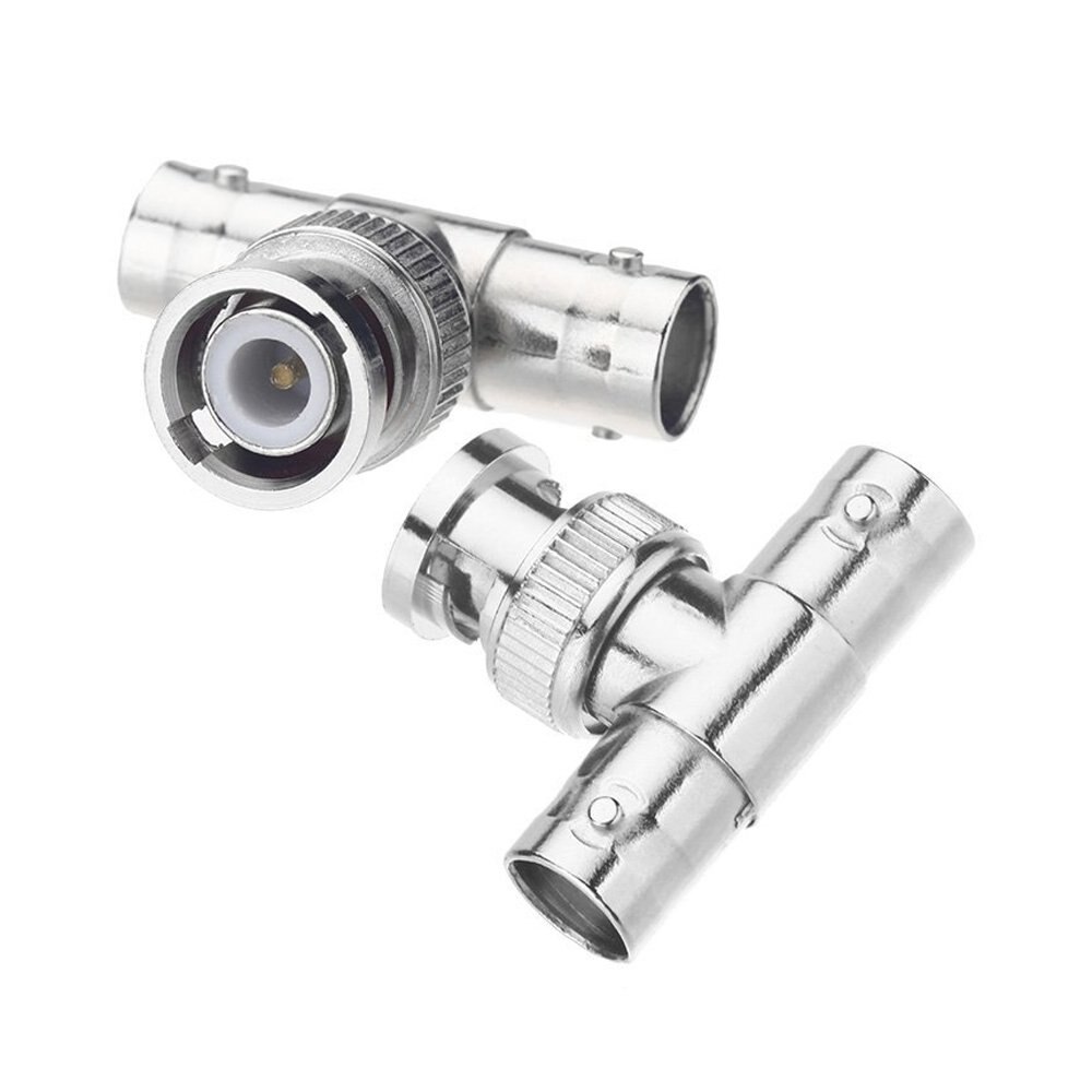 2pcs 5pcs 10pcs JR-B28 Right Angle tee BNC junction female male CCTV BNC Connector rg58 rg59 rg6 connector