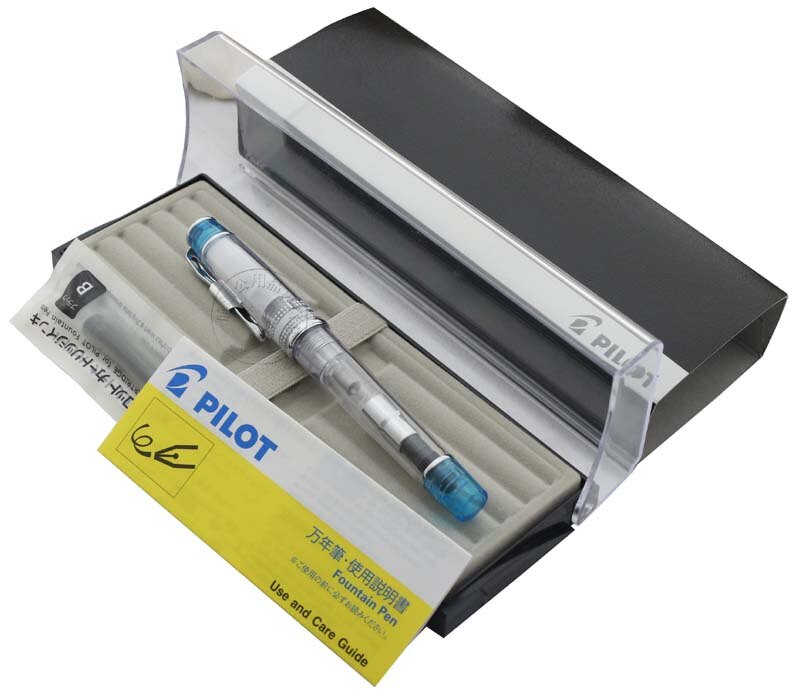 Pilot PRERA iro-ai stylo plume transparent inox FPRN-350R