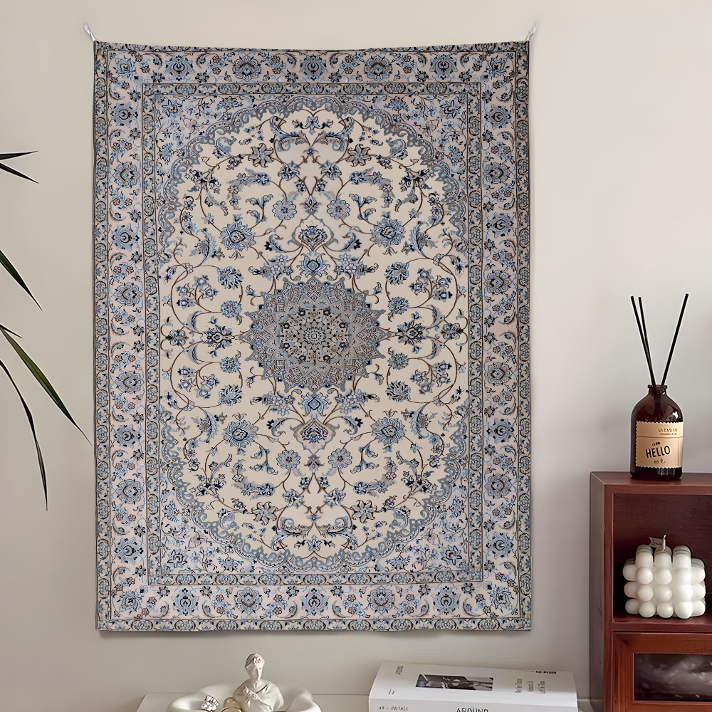 Tapisserie COOL à motif persan HD, parfaite pour la maison et le salon, décor mural de chambre à coucher, bannière d'arrière-plan, Mandala Trippy, tapisserie murale